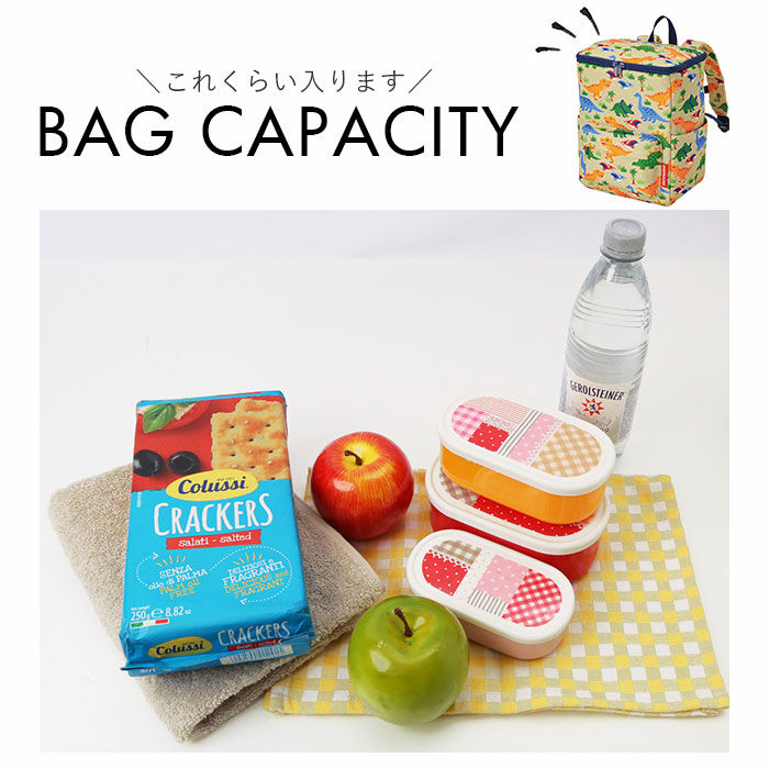 BACKYARD FAMILY「リュック こども 通販 スクエア 子供 子ども こども キッズ 子供用 スクエア型 保冷 小物入れ」|リュック|