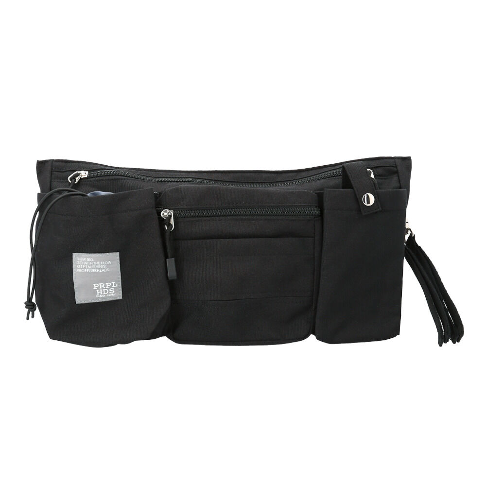 BACKYARD FAMILY「ボディバッグ レディース 通販 斜めがけ ブランド プロペラヘッズ おしゃれ 大人 メンズ 軽量」|その他|ブラック1