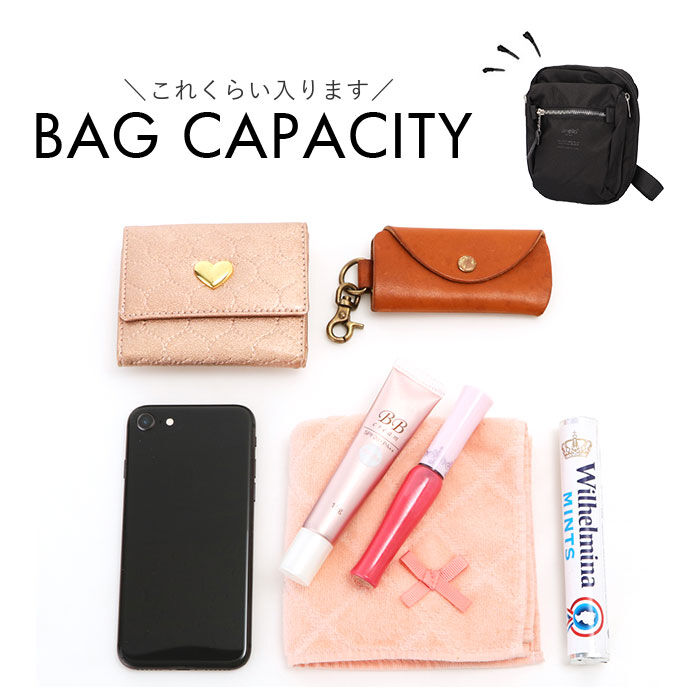 anello「アネロ ミニショルダー anello ATH3236 通販 スリー 縦型 ウォレットショルダー」|ショルダー・メッセンジャー|