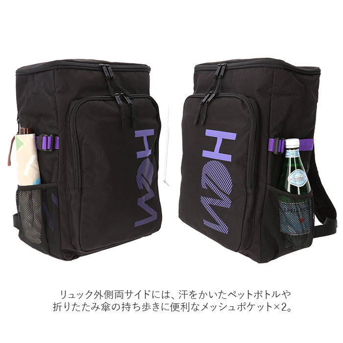 BACKYARD FAMILY「HeM ヘム リュック 大容量 リュックサック ボックス型 通販 デイパッグ デイパック 23L」|リュック|