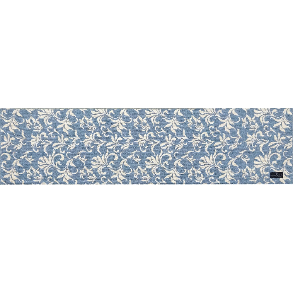 BACKYARD FAMILY「キッチンマット 180cm 通販 マスターキッチンラグ 約 180cm&times;50cm センコー」|その他|ブルー1