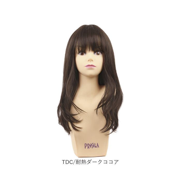 BACKYARD FAMILY「プリシラ オールウィッグ prisila A-706 通販 フルウィッグ フレイウェーブセミディ」|ヘアスタイリング|