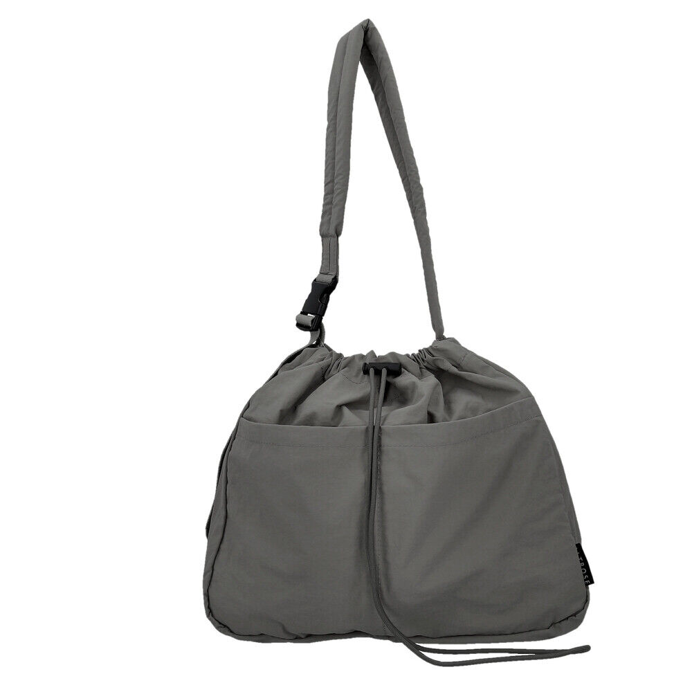 BACKYARD FAMILY「ショルダーバッグ レディース 大きめ 通販 斜めがけバッグ ショルダーバック 通学 通勤 斜めがけ」|ショルダー・メッセンジャー|グレー1