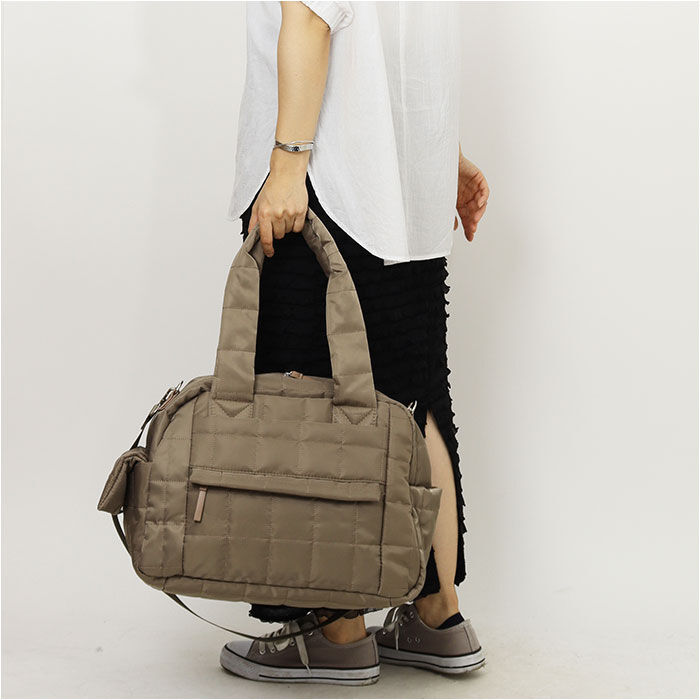 BACKYARD FAMILY「Rename リネーム マザーズバッグ キルティング 2WAY 大容量 通販 マザーズバック」|その他|