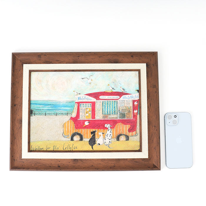 BACKYARD FAMILY「サムトフト 絵画 通販 約 30cm &times; 39cm Sam toft アートフレーム おしゃれ」|その他|