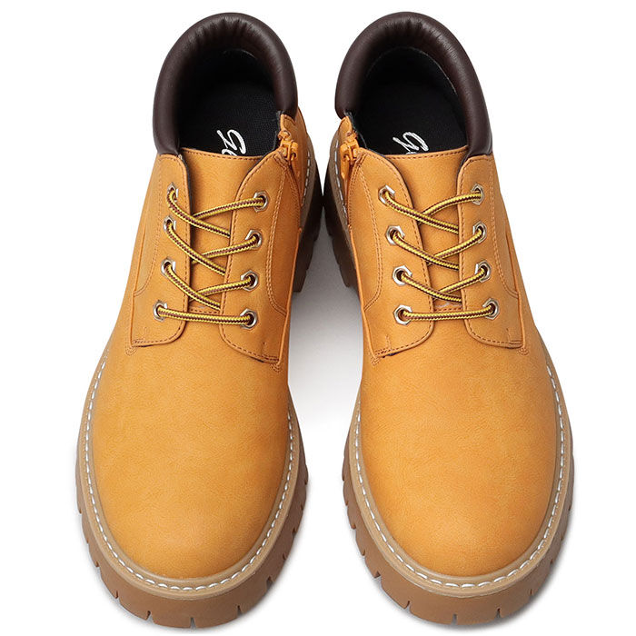 BACKYARD FAMILY「glabella グラベラ ブーツ メンズ glbb313 通販 マウンテンブーツ ワークブーツ」|ショートブーツ|