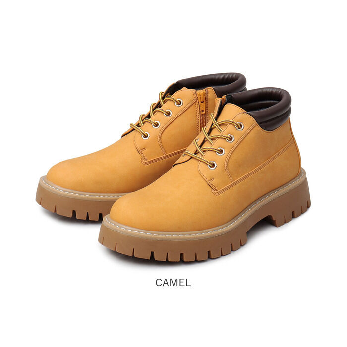 BACKYARD FAMILY「glabella グラベラ ブーツ メンズ glbb313 通販 マウンテンブーツ ワークブーツ」|ショートブーツ|