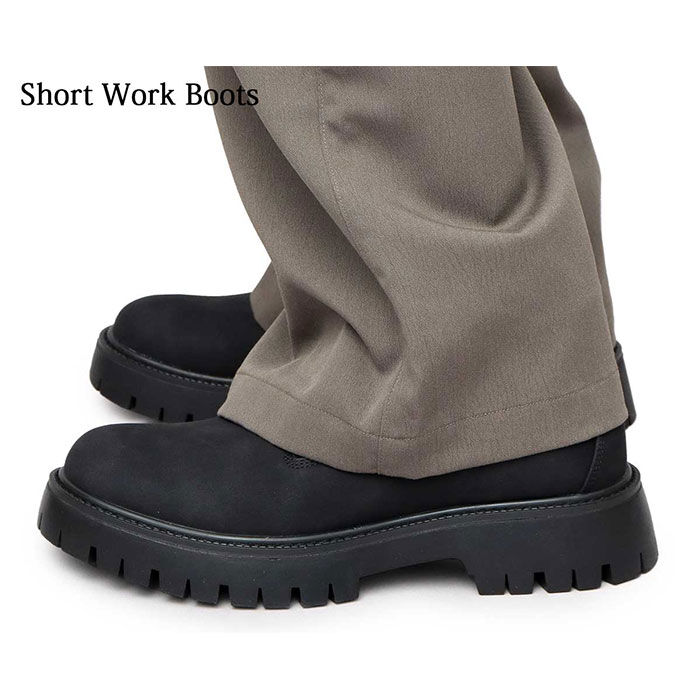 BACKYARD FAMILY「glabella グラベラ ブーツ メンズ glbb313 通販 マウンテンブーツ ワークブーツ」|ショートブーツ|