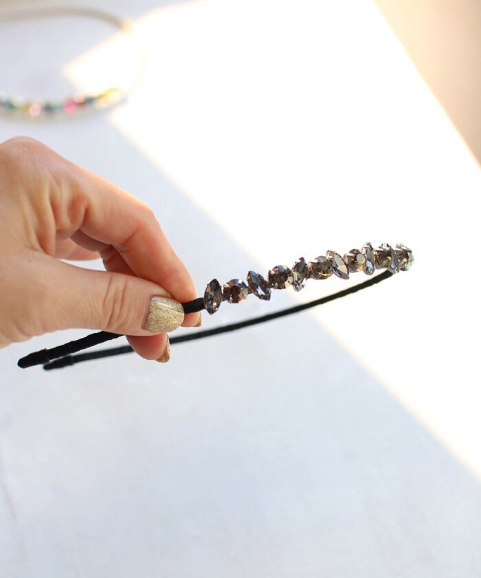 BACKYARD FAMILY「Rora カチューシャ 通販 ビジュー キラキラ 68672302 髪飾り ヘッドドレス 子供」|その他|