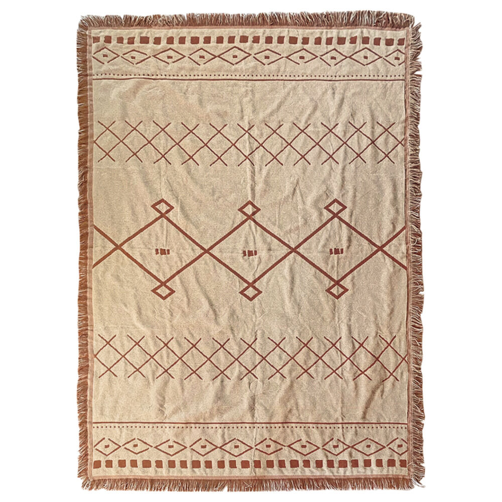 BACKYARD FAMILY「マルチカバー おしゃれ 通販 ソファカバー ベッドカバー 130&times;180cm カバー リバーシブル」|その他|ブラウン1