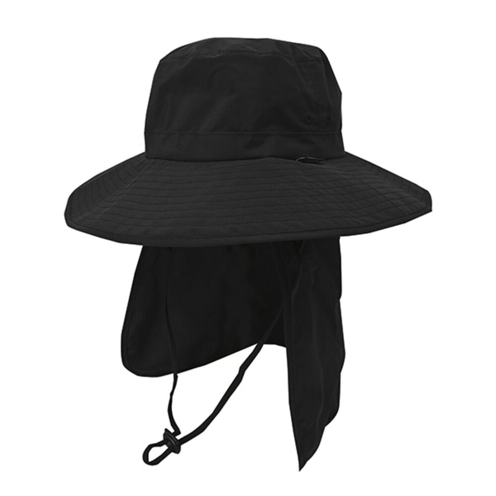 KiU「kiu キウ プロテクトハット サンシェード 通販 ハット レインハット 帽子 ぼうし 晴雨兼用」|ハット|ブラック1