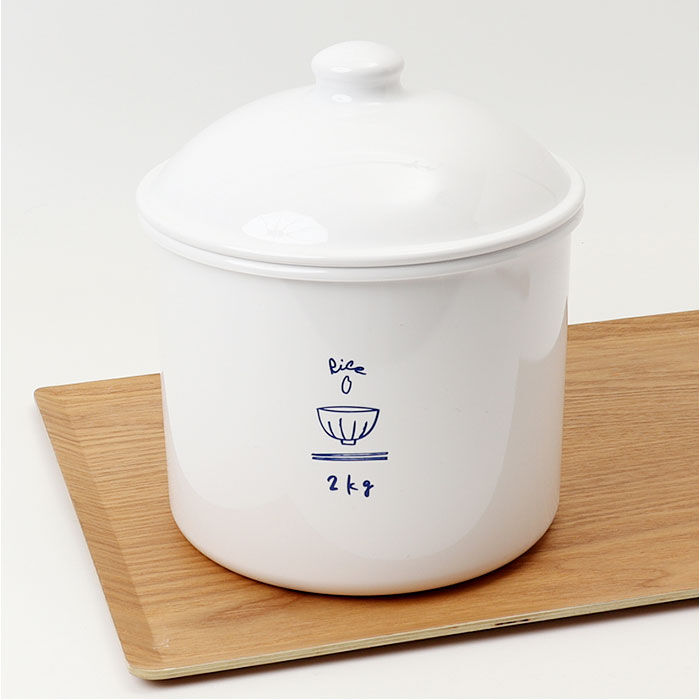 BACKYARD FAMILY「米びつ おしゃれ 2kg 通販 日本製 米櫃 2キロ ライスストッカー 米 保存容器 キャニスター」|食器・キッチングッズ|