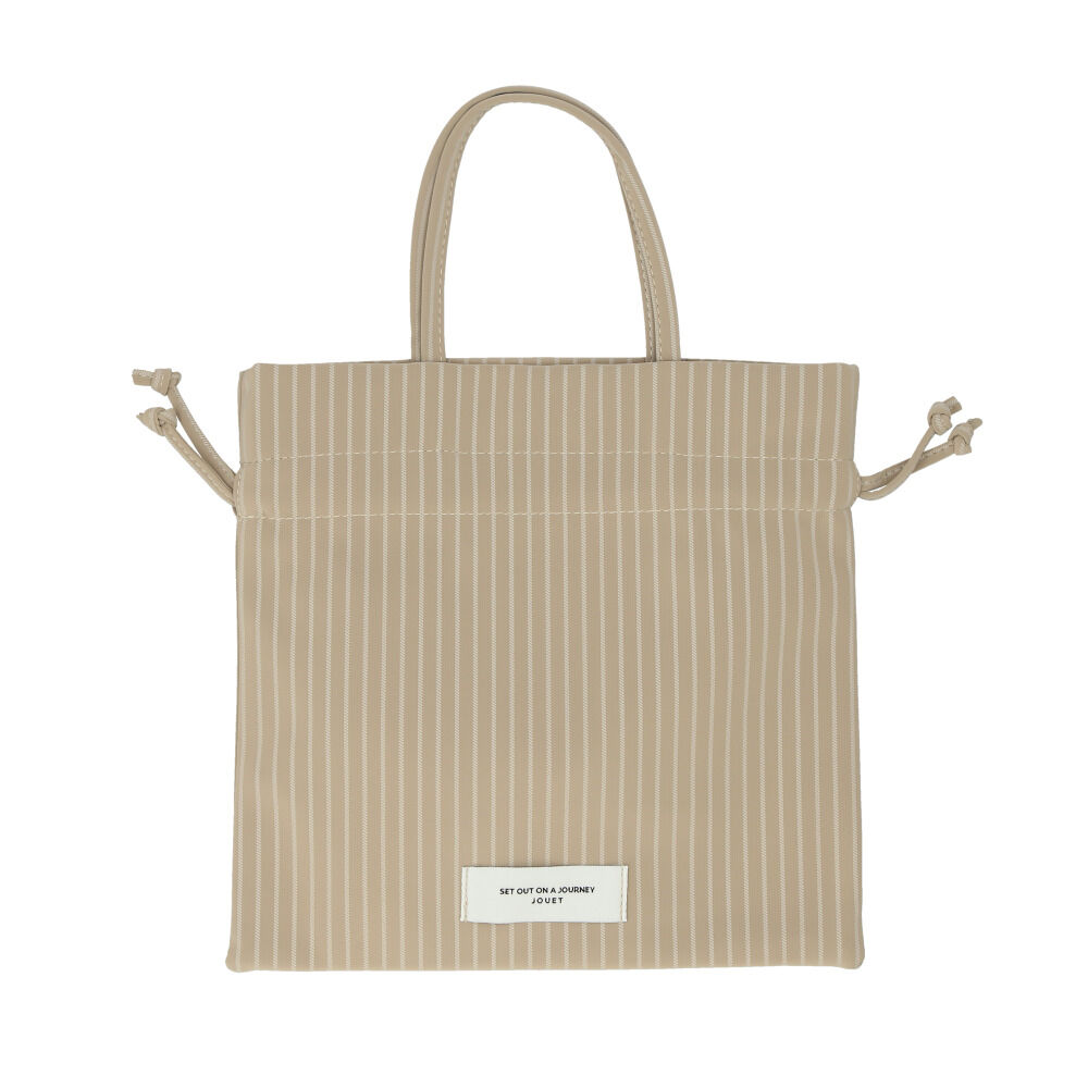 BACKYARD FAMILY「jouet ジョエット ショルダーバッグ J7393 通販 合皮巾着ショルダー 巾着バッグ」|ショルダー・メッセンジャー|ベージュ1