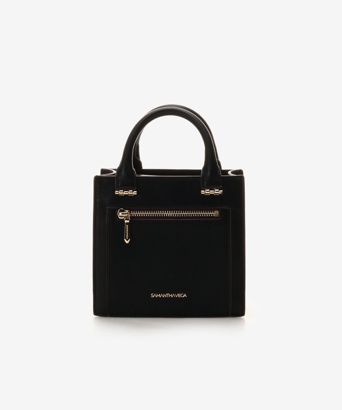 Samantha Vega「スクエアシンプルミニショルダーバッグ」|ショルダー・メッセンジャー|ブラック