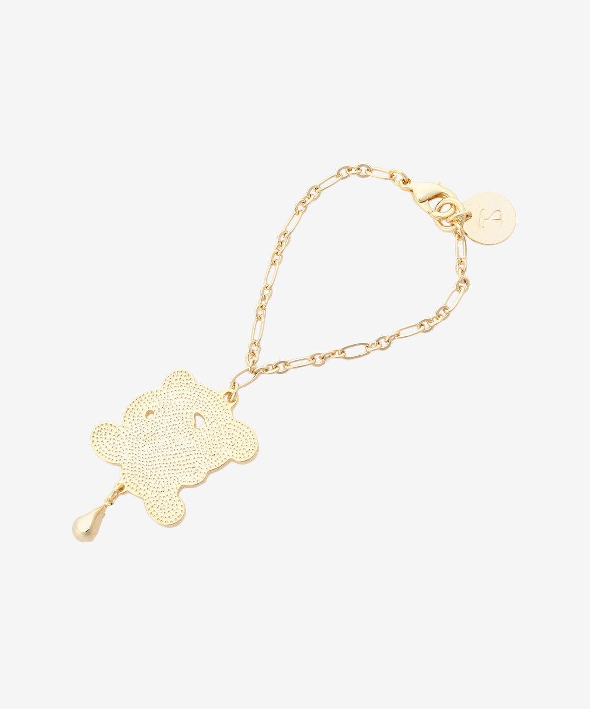 Samantha Vega「ドロップストーンイニシャルバッグチャーム（R）」|チャーム・キーホルダー|