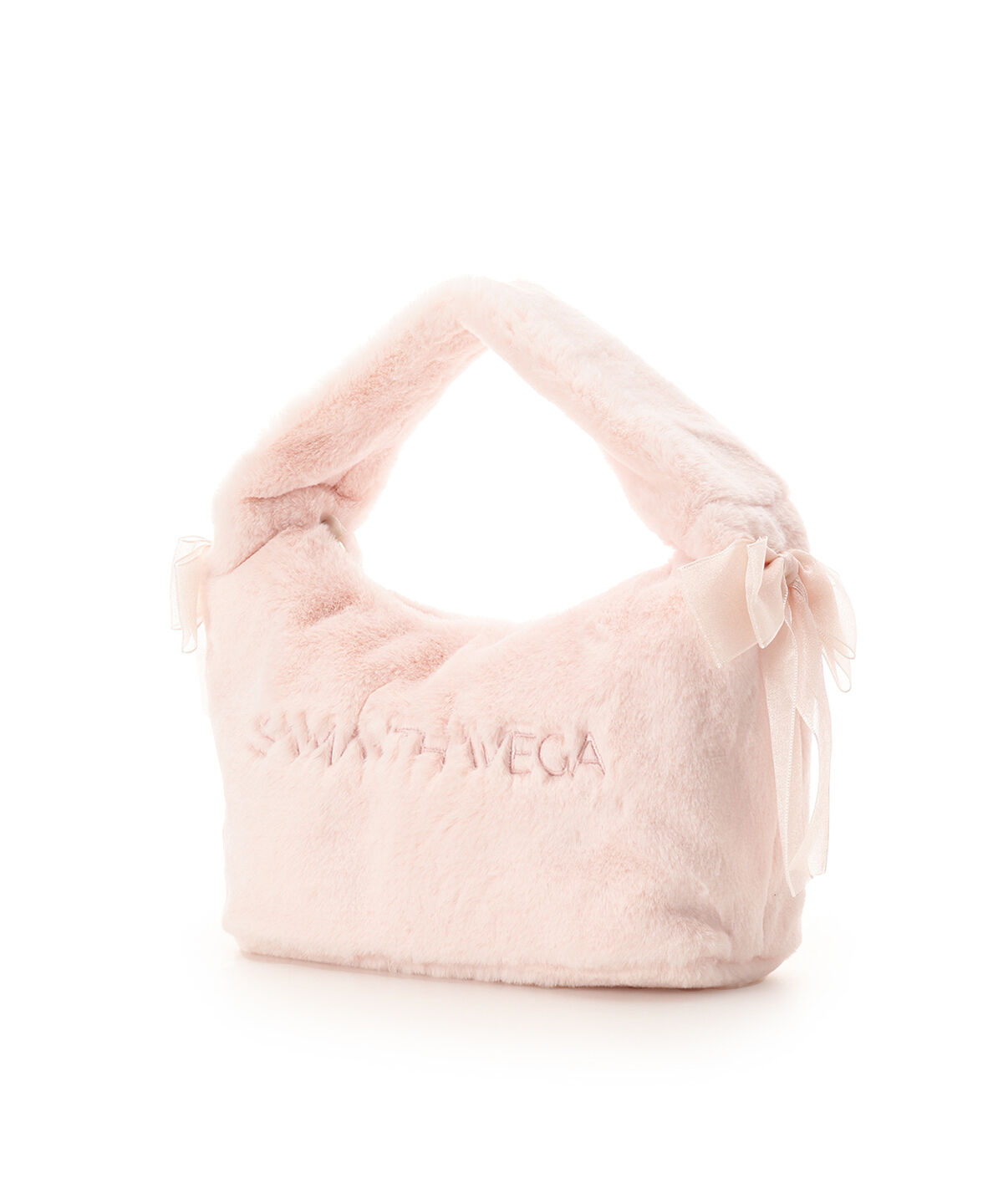 Samantha Vega「シフォンリボンファーワンハンドルバッグ」|ハンドバッグ|