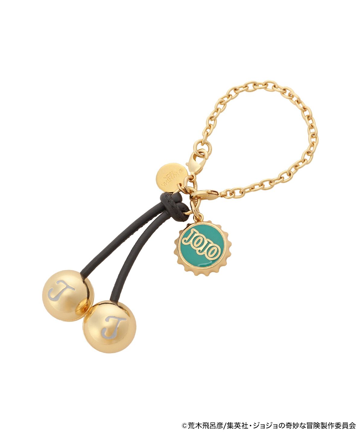 Samantha Vega「ｱﾆﾒ『ｼﾞｮｼﾞｮの奇妙な冒険 戦闘潮流』｢ｼﾞｮｾﾌ･ｼﾞｮｰｽ」|チャーム・キーホルダー|ゴールド