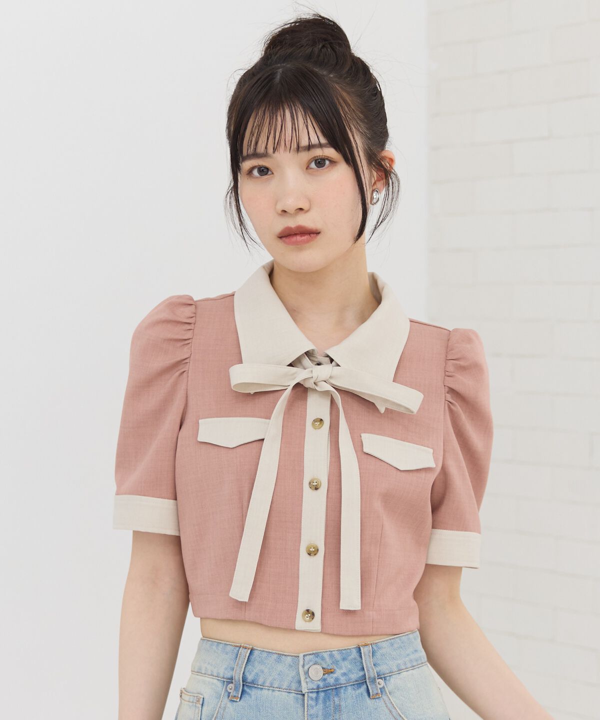 REDYAZEL「2WAYバイカラーミニワンピース」|ワンピース|