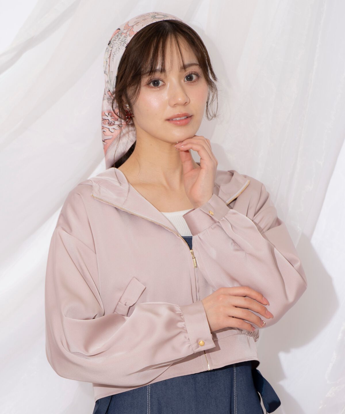 WILLSELECTION「リボンポケットブルゾン」|ブルゾン・スタジャン|