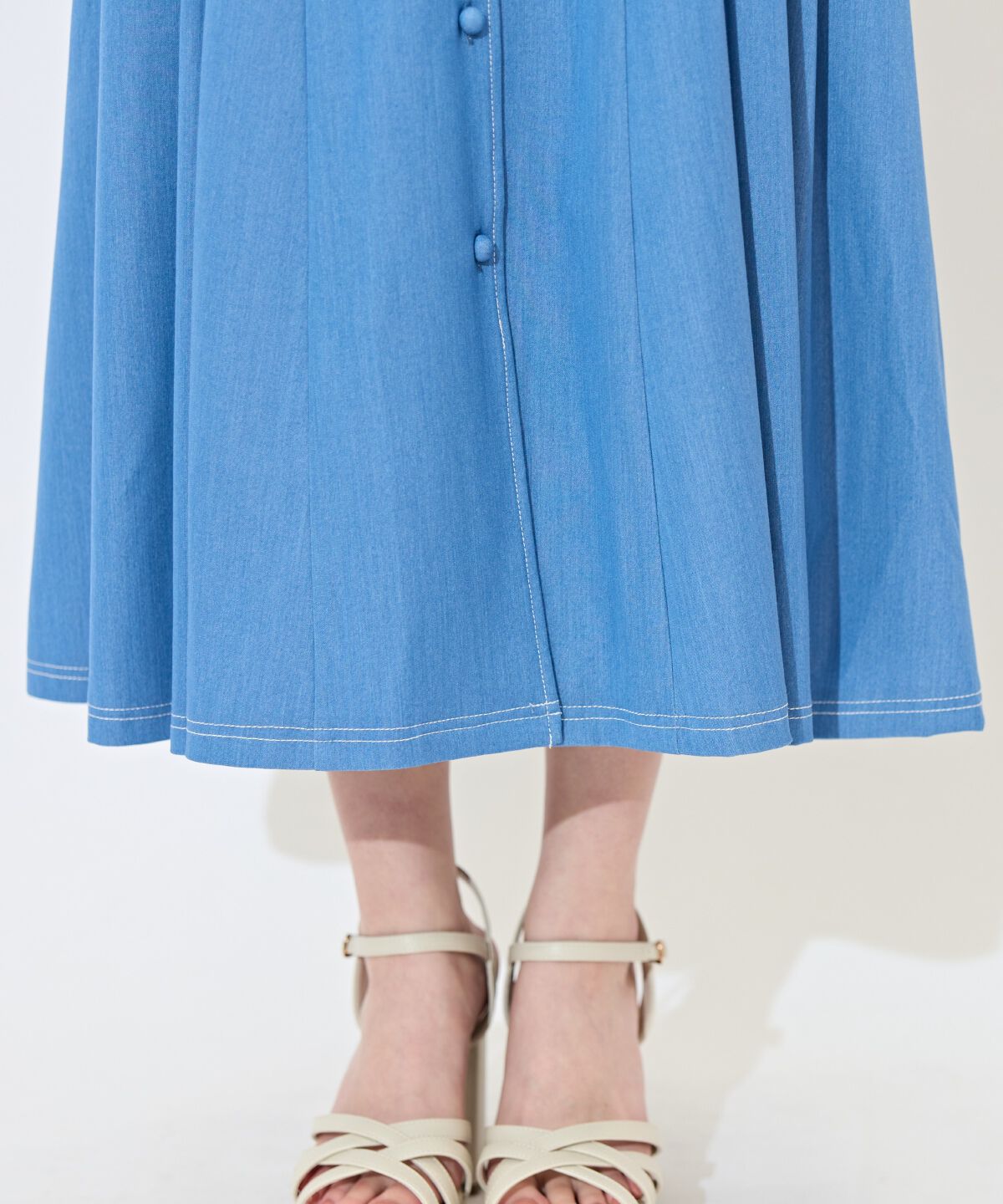 WILLSELECTION「ラッフルリボンタイシャツワンピース」|ワンピース|