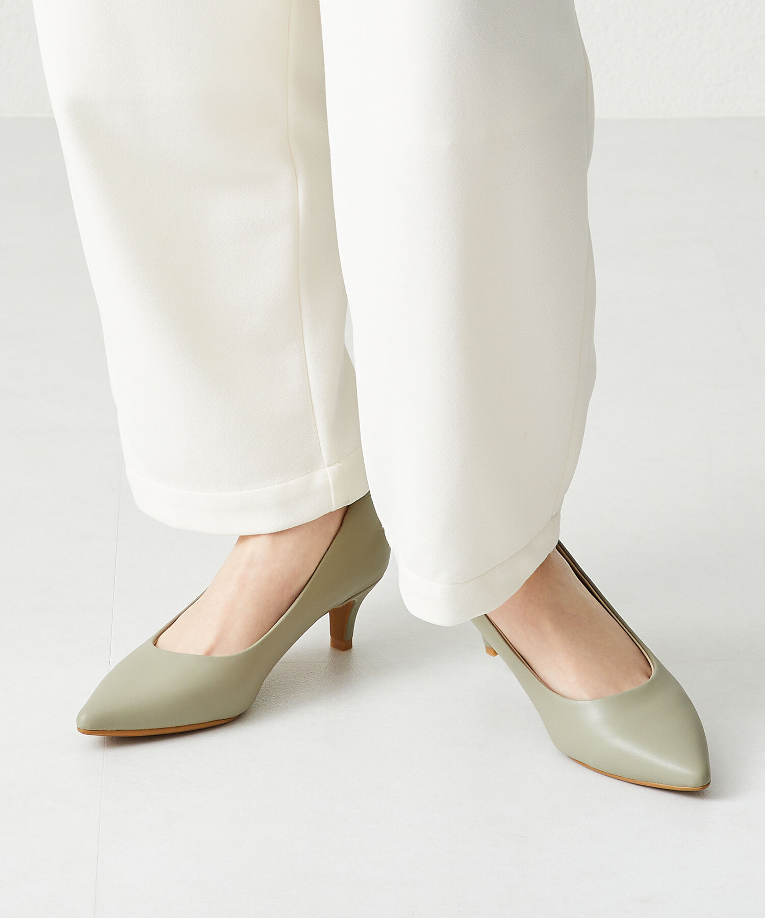 ORiental TRaffic「【跳べるパンプス/シリーズ累計１５０万足突破】ミドルヒール パンプス /R-3202 オフィス」|パンプス|