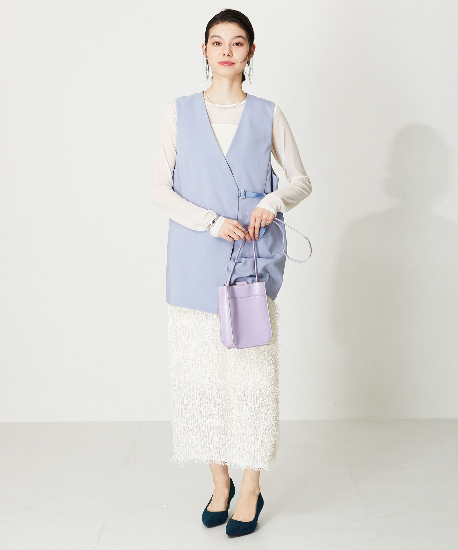 ORiental TRaffic「【跳べるパンプス/シリーズ累計１５０万足突破】ミドルヒール パンプス /R-3202 オフィス」|パンプス|