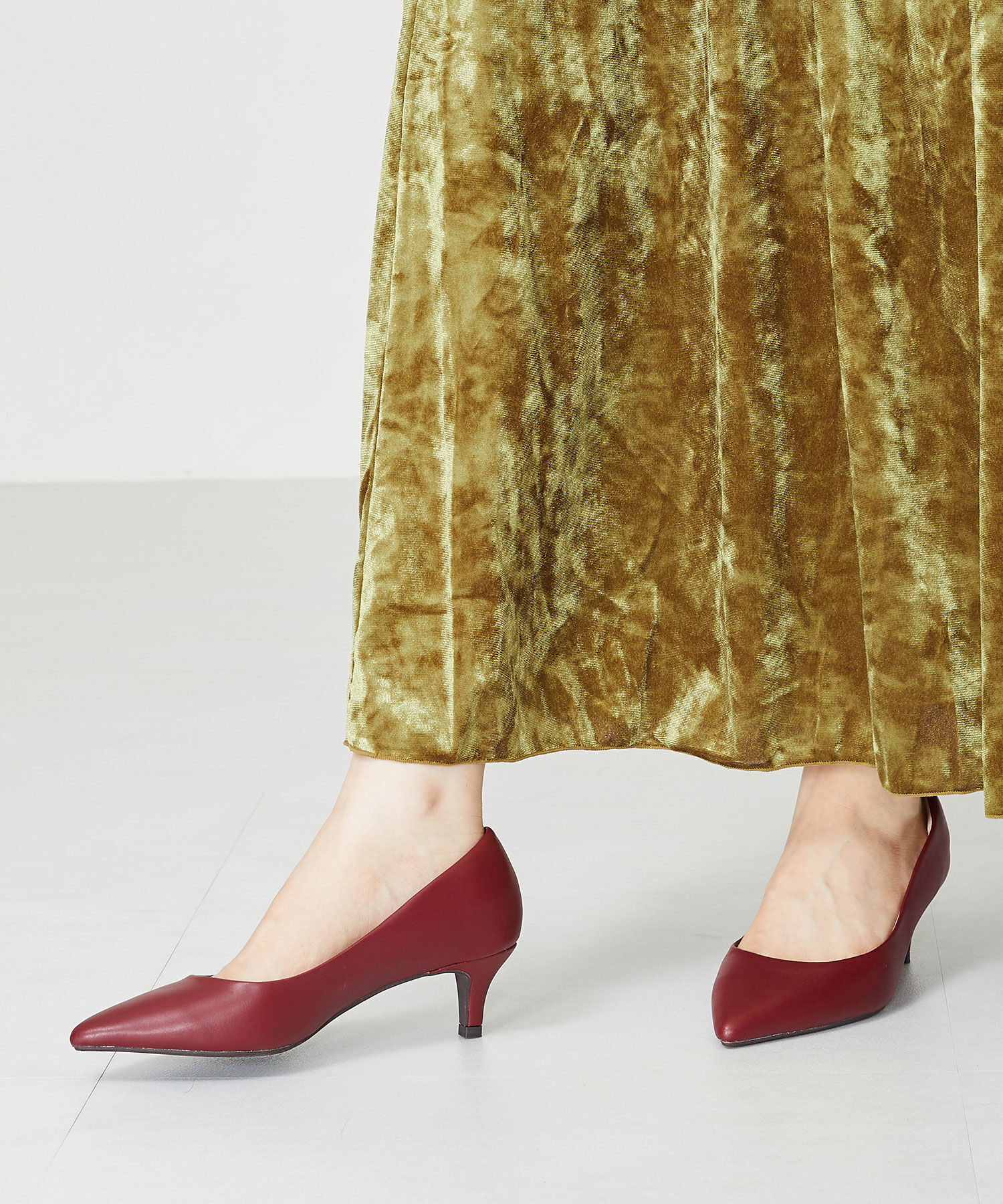 ORiental TRaffic「【跳べるパンプス/シリーズ累計１５０万足突破】ミドルヒール パンプス /R-3202 オフィス」|パンプス|