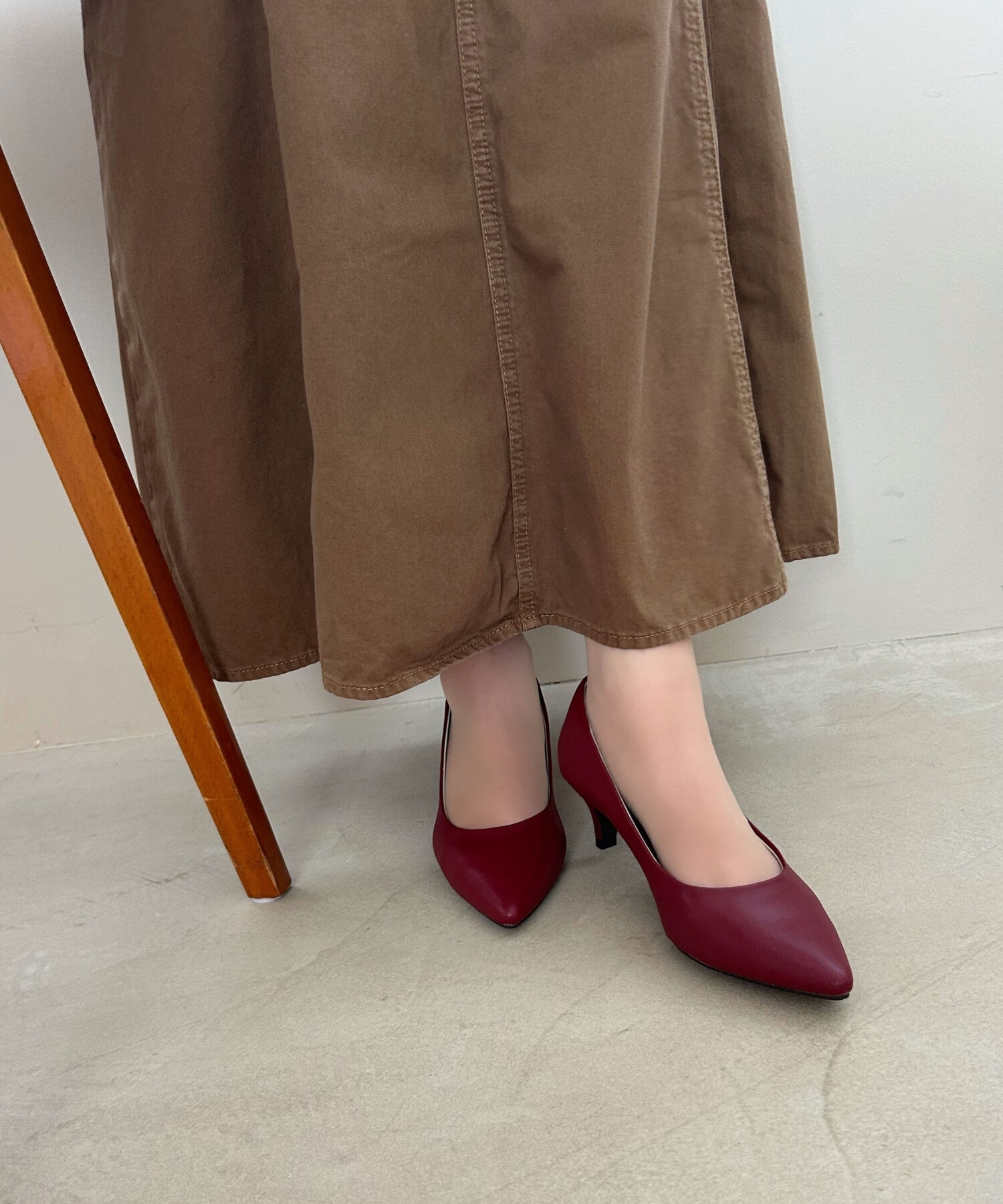 ORiental TRaffic「【跳べるパンプス/シリーズ累計１５０万足突破】ミドルヒール パンプス /R-3202 オフィス」|パンプス|