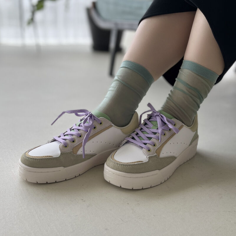 ORiental TRaffic「【サイズ拡大】厚底コートソールスニーカー/OT3721 スニーカー 厚底」|スニーカー|