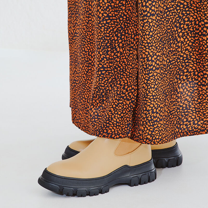 ORiental TRaffic「ボリュームソールサイドゴアブーツ/21404」|ショートブーツ|