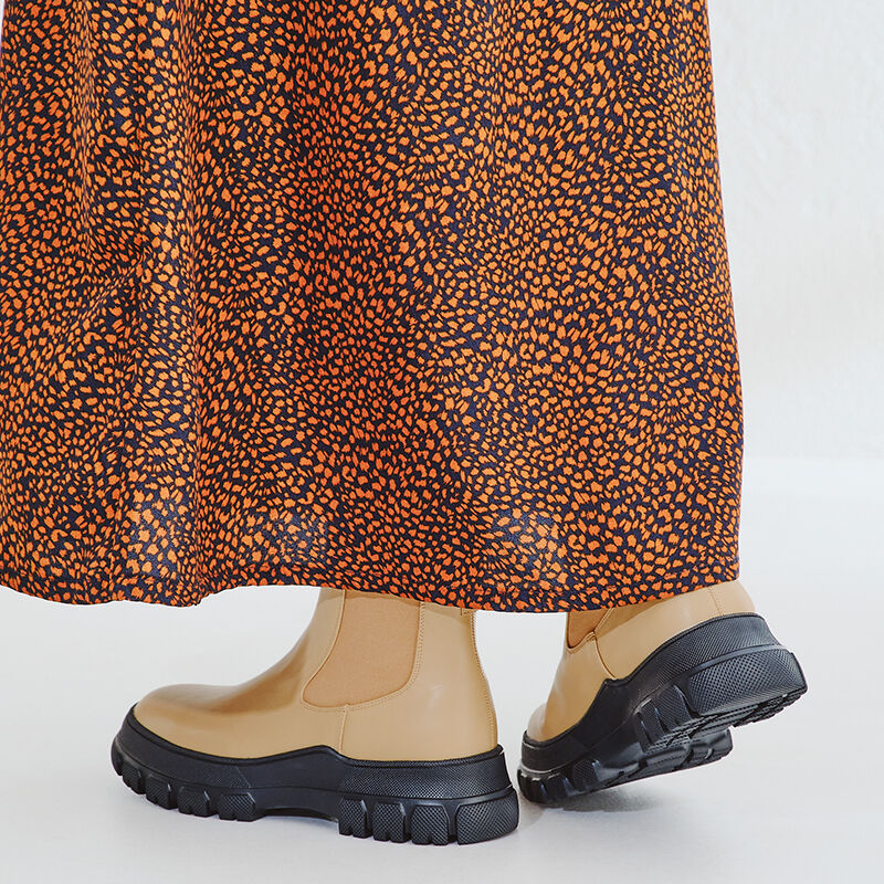 ORiental TRaffic「ボリュームソールサイドゴアブーツ/21404」|ショートブーツ|