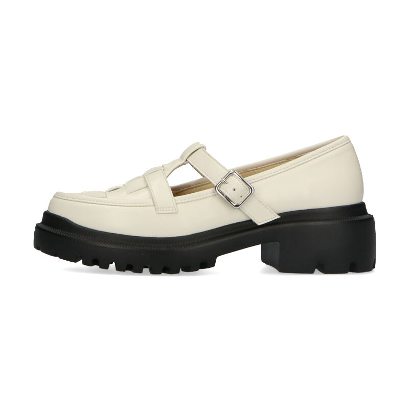 ORiental TRaffic「編み込みTストラップシューズ/31306」|パンプス|