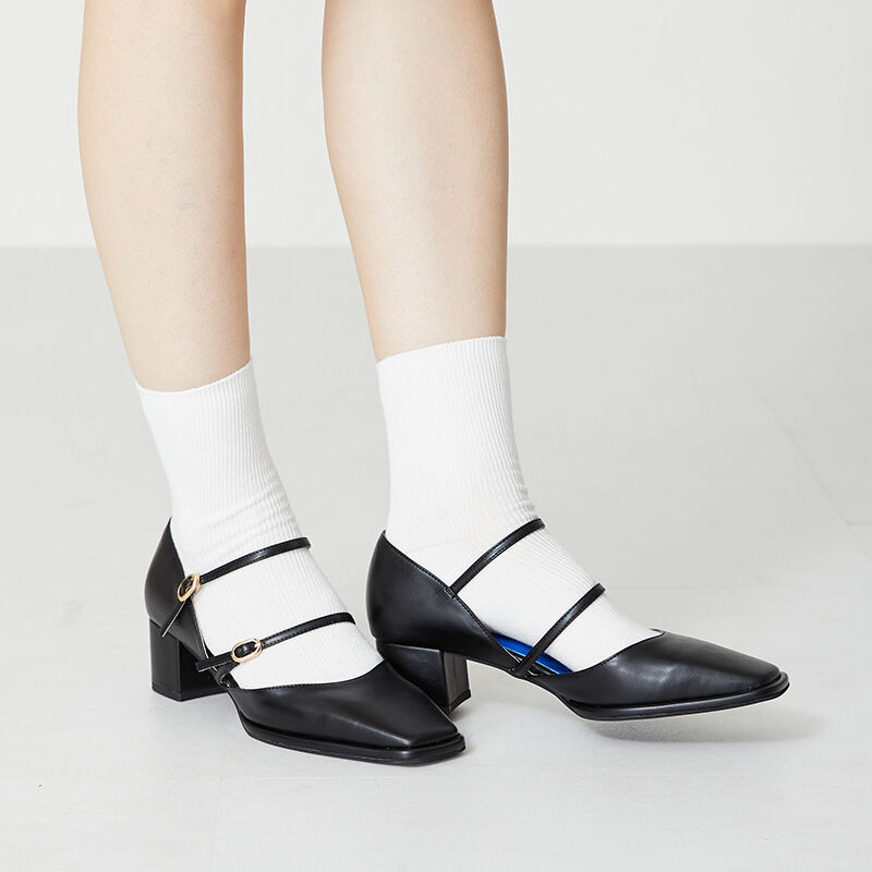 ORiental TRaffic「ダブルストラップヒールパンプス/31308」|パンプス|