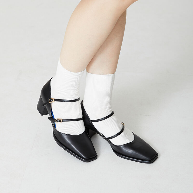 ORiental TRaffic「ダブルストラップヒールパンプス/31308」|パンプス|