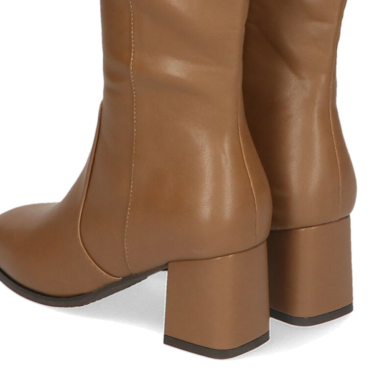 ORiental TRaffic「スクエアトゥヒールロングブーツ/31503」|ロングブーツ|