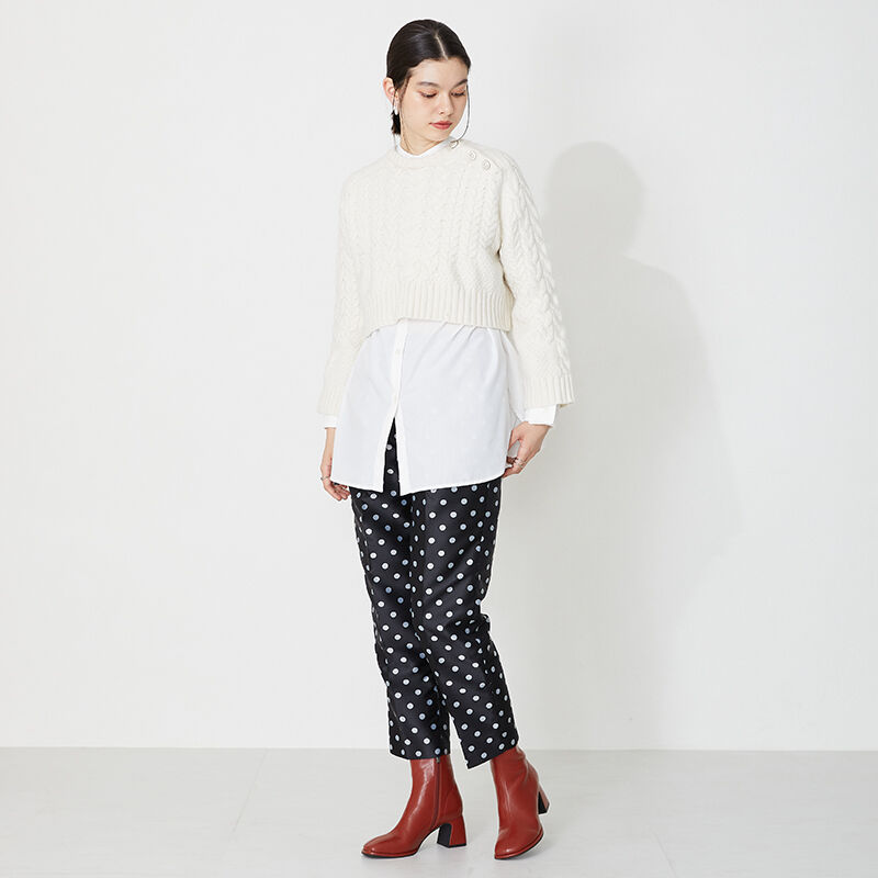 ORiental TRaffic「オブリークトゥミドルブーツ/31428」|ショートブーツ|