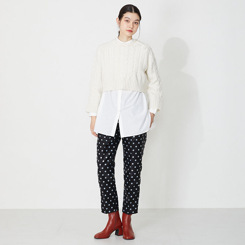 ORiental TRaffic「オブリークトゥミドルブーツ/31428」|ショートブーツ|