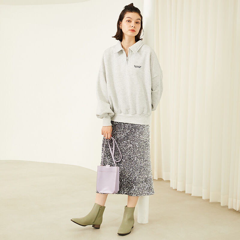 WA Oriental TRaffic「スクエアトゥラウンドヒールブーツ/32409」|ショートブーツ|