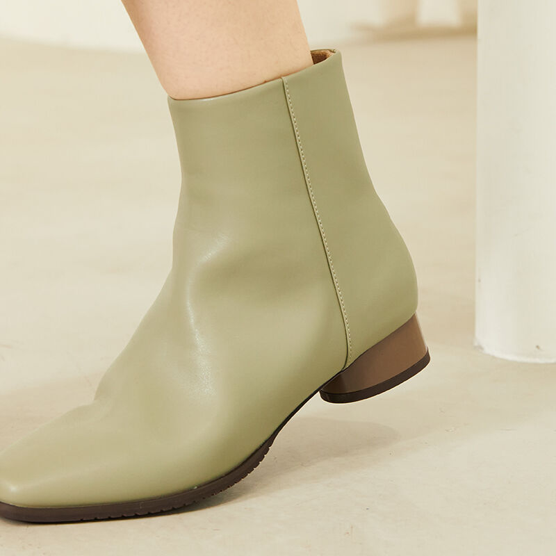 WA Oriental TRaffic「スクエアトゥラウンドヒールブーツ/32409」|ショートブーツ|