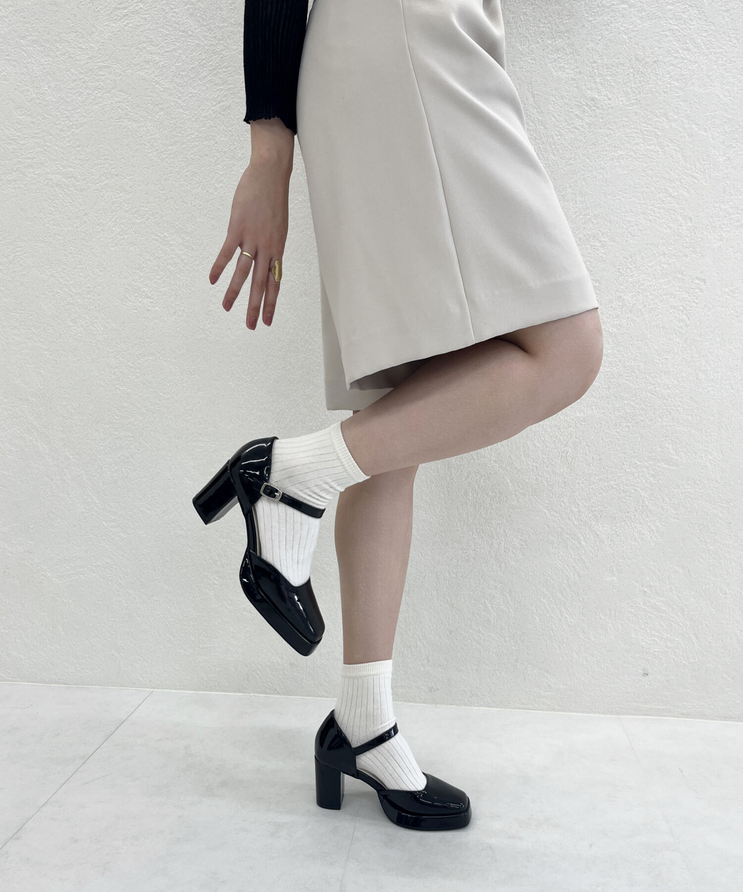 ORiental TRaffic「フレア ソール セパレート パンプス /41111」|パンプス|