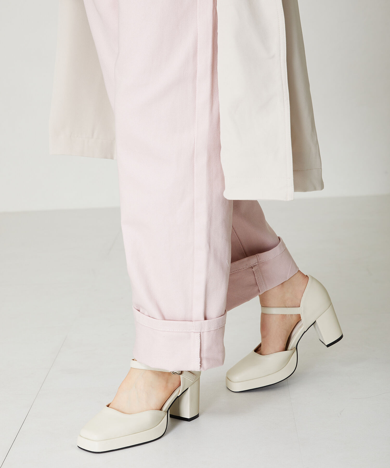 ORiental TRaffic「フレア ソール セパレート パンプス /41111」|パンプス|