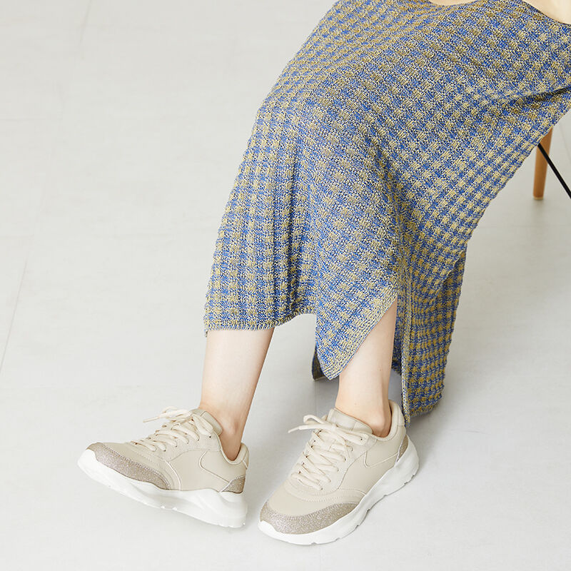 ORiental TRaffic「グリッター切替パーツスニーカー/OT3732」|スニーカー|