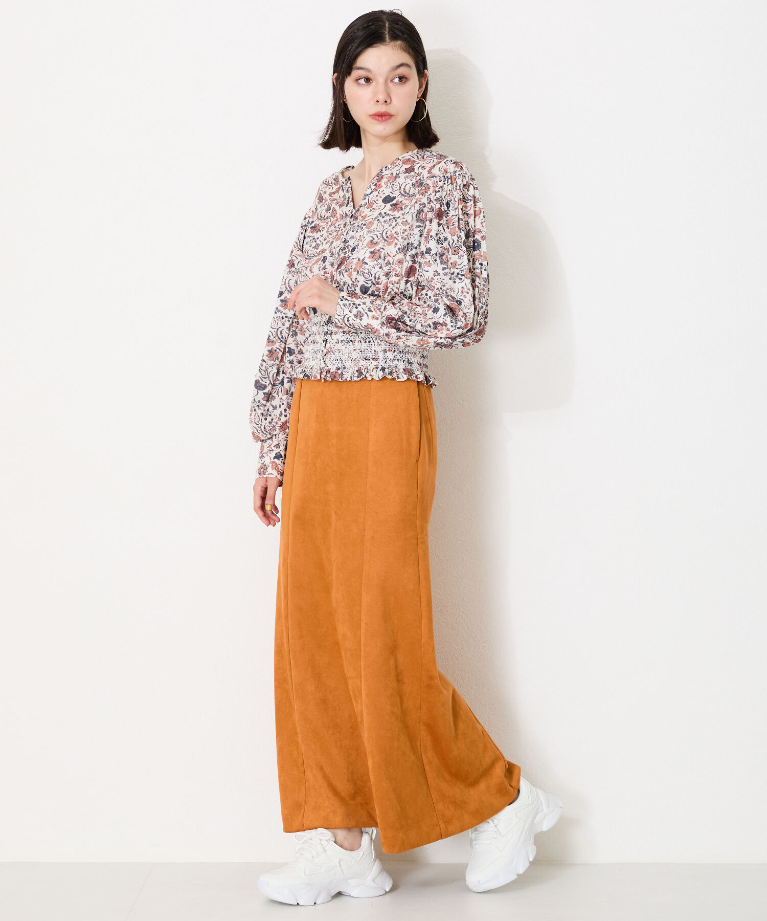 ORiental TRaffic「【トレンド】フレアソールシューレーススニーカー/OT3735 スニーカー 人気 売れてる スポーティー」|スニーカー|