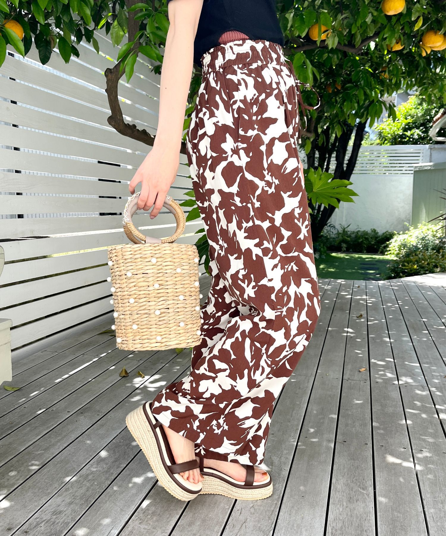 ORiental TRaffic「【アウトレット価格】厚底ジュートソールサンダル/41224 厚底 サンダル 人気 トレンド 売れてる」|サンダル|