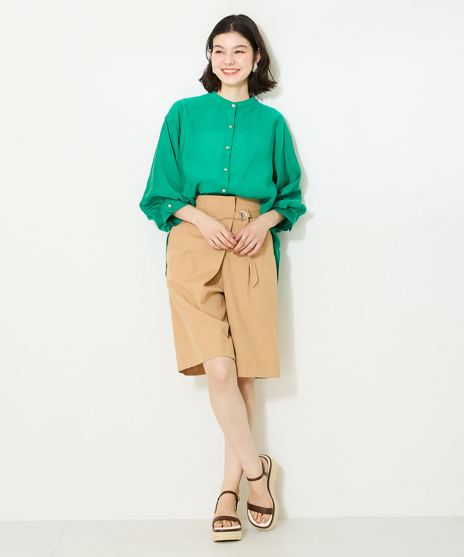 ORiental TRaffic「【アウトレット価格】厚底ジュートソールサンダル/41224 厚底 サンダル 人気 トレンド 売れてる」|サンダル|