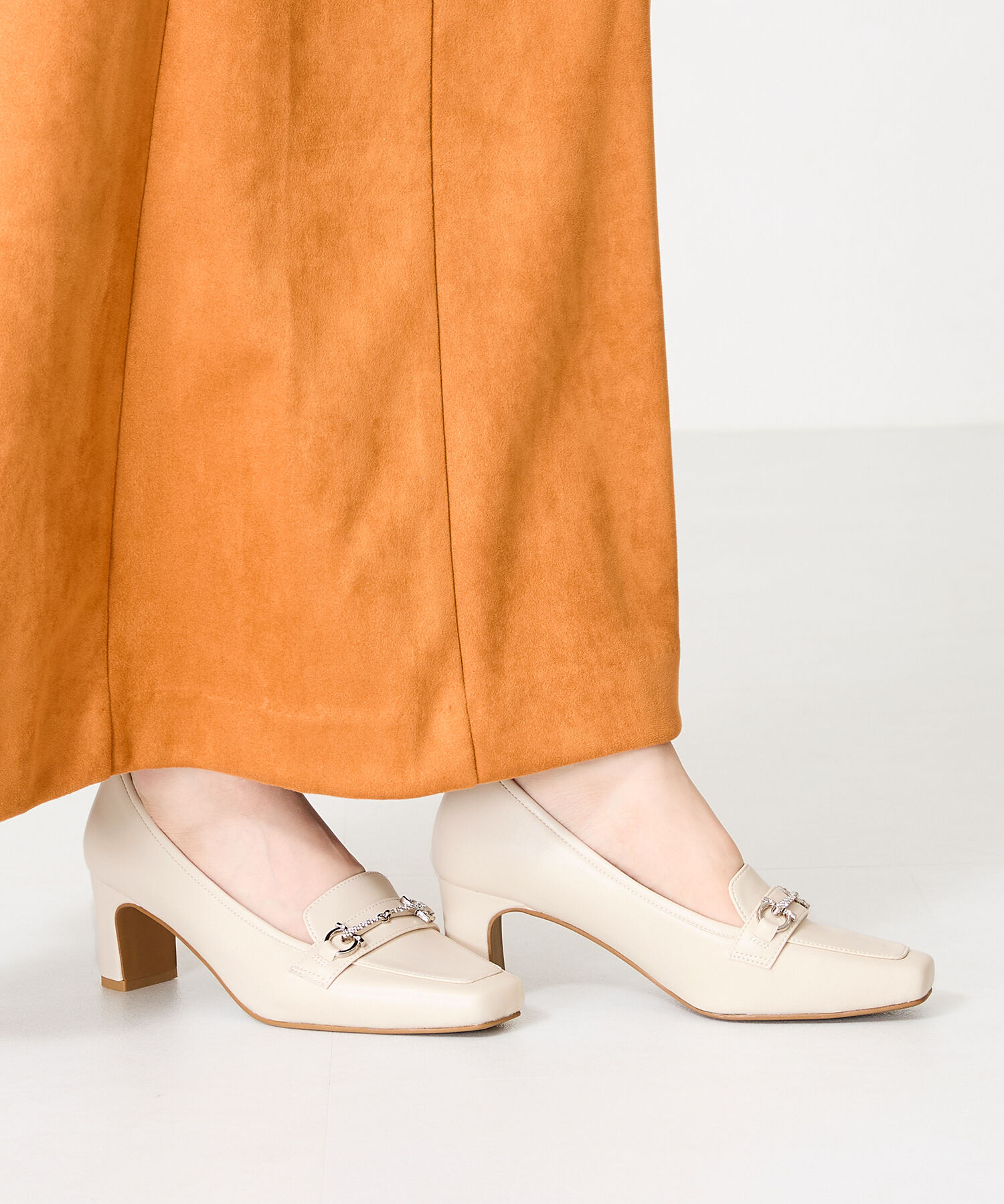 ORiental TRaffic「ビットローファーヒールパンプス/41304」|パンプス|