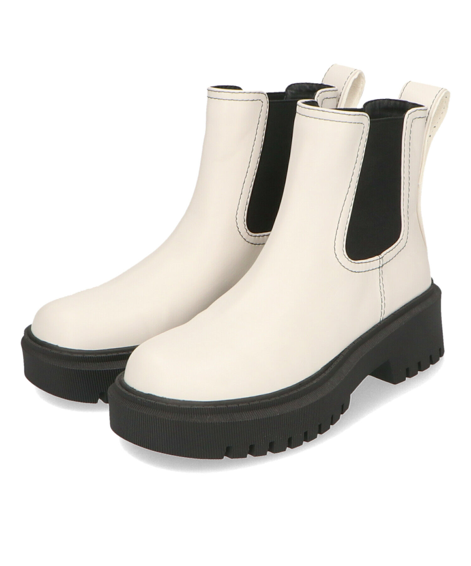 ORiental TRaffic「カラー ステッチ サイドゴア ブーツ /41408」|ショートブーツ|