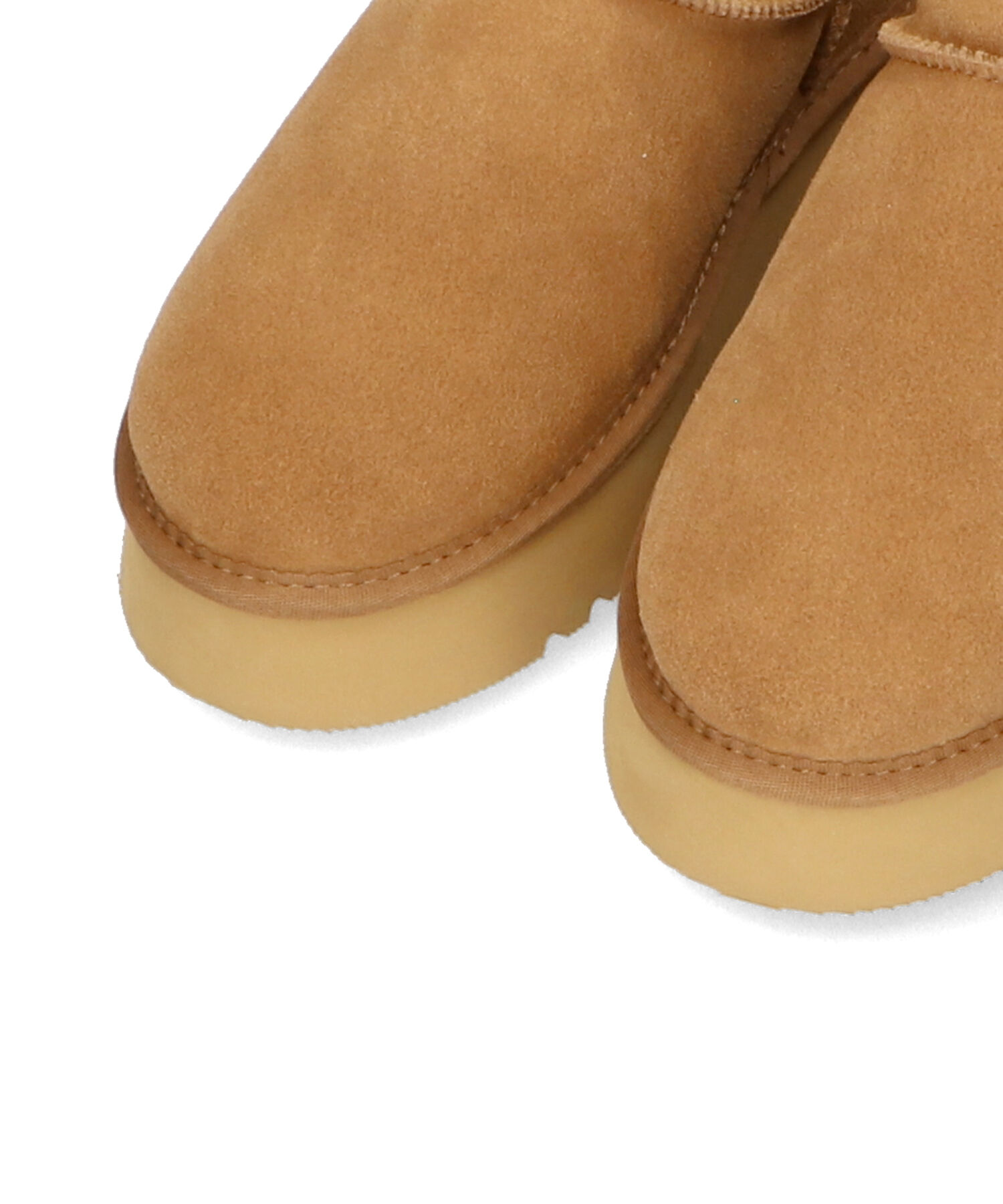 ORiental TRaffic「厚底 ムートン スリッポン シューズ/41320」|ショートブーツ|