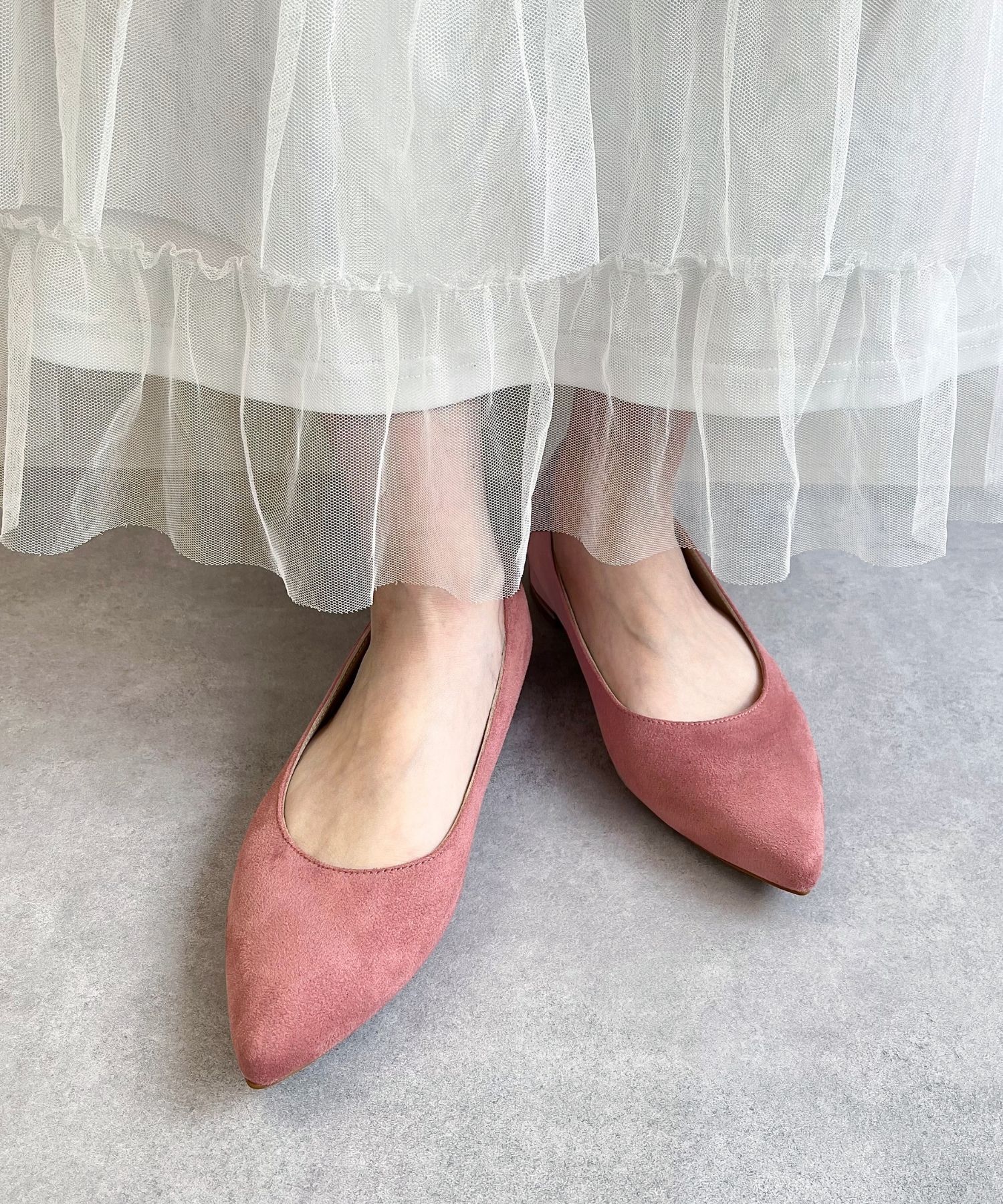 ORiental TRaffic「【跳べるパンプス/シリーズ累計１５０万足突破】メタリックライン フラット /R-3218 パンプス クッション」|パンプス|