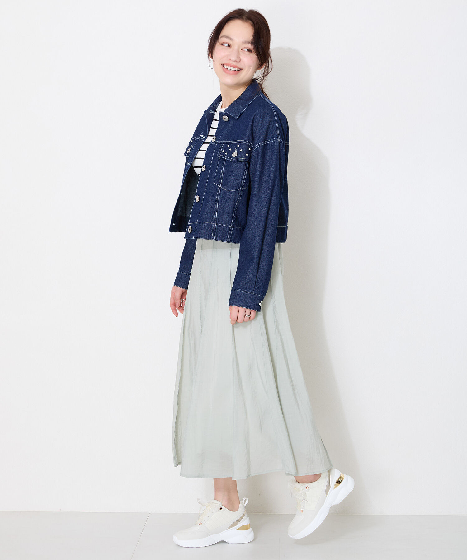 ORiental TRaffic「ヒールアップメタリックパーツスニーカー/OT3761 スニーカー 人気 トレンド」|スニーカー|